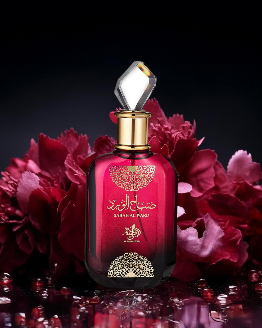 Al Wataniah Sabah Al Ward - Luxury Eau de Parfum for Women - 100ml