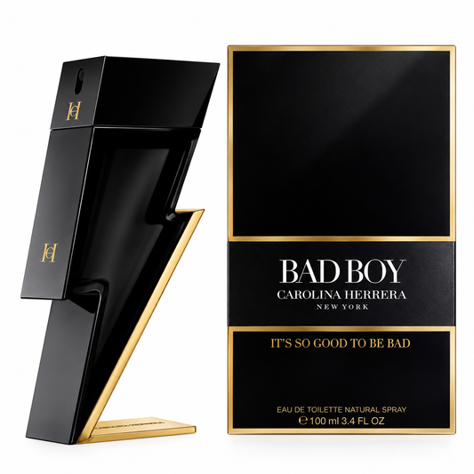 Carolina Herrera Bad Boy Eau de Toilette 100ml – Fragrance for Men