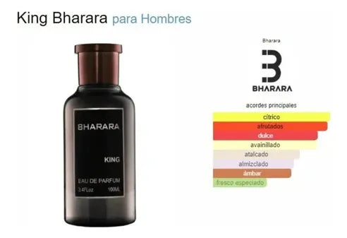 Bharara King Eau de Parfum - Long-Lasting Men's Fragrance - 100ml