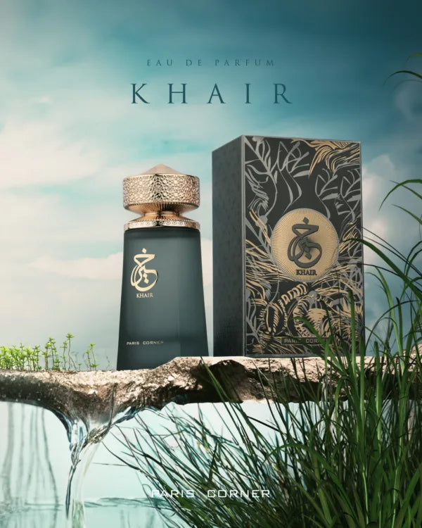 Paris Corner Khair Eau de Parfum - Luxury Unisex Arabic Fragrance - 100ml