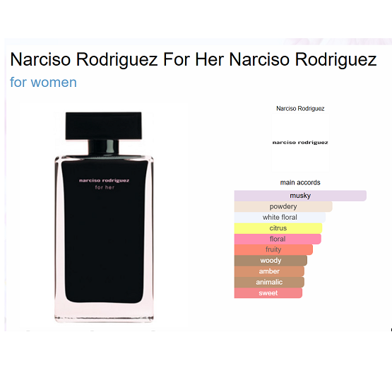 Narciso Rodriguez for Her Eau de toilette - 100ml for Women