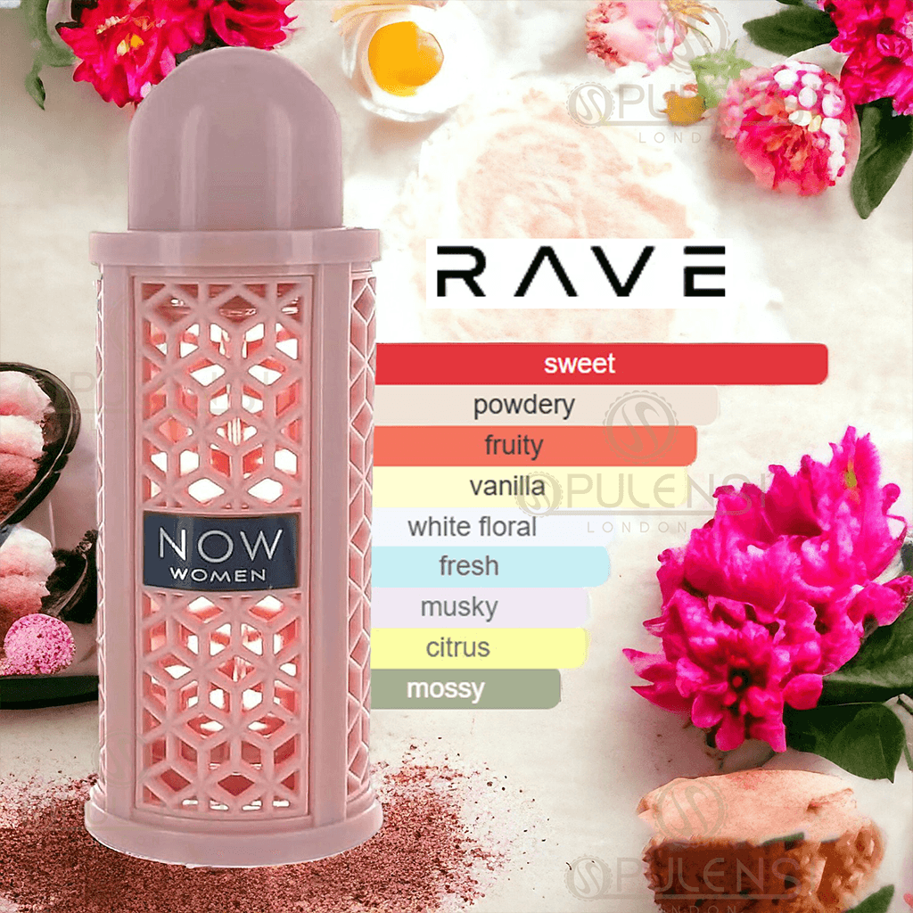 Rave NOW Women By Lattafa - Eau de Parfum for Women - 100ml