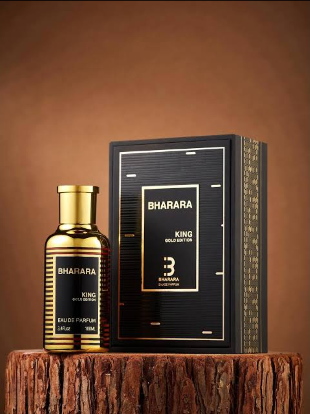 Bharara King Gold Edition Eau de Parfum - Intense Men's Fragrance - 100ml
