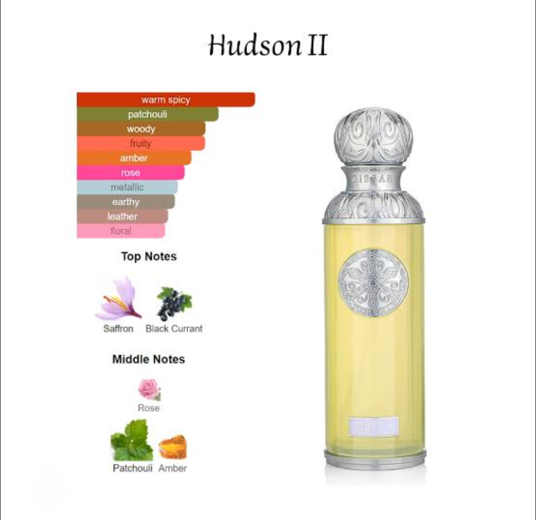 Gissah Hudson II Light Fragrance - Signature Collection - 200ml