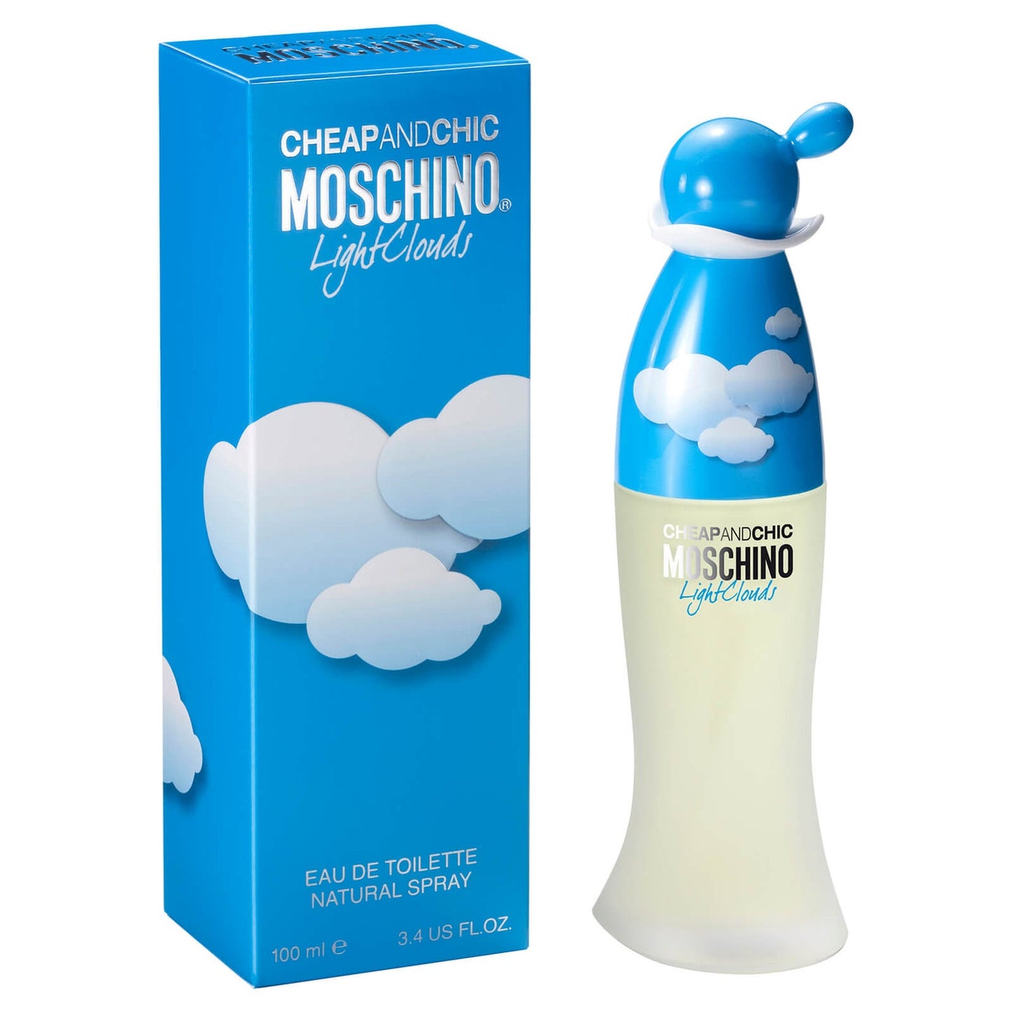 Moschino Cheap and Chic Light Clouds Eau de Toilette - 100ml | Unisex Fragrance