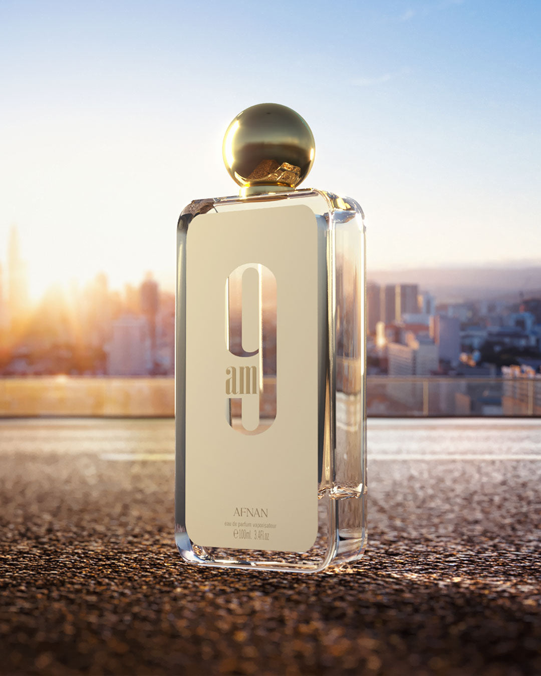 Afnan 9 AM Eau de Parfum - Fresh & Clean Luxury Fragrance - 100ml