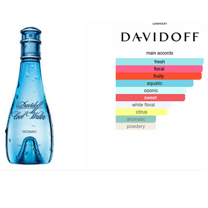 Davidoff Cool Water Woman Eau de Toilette - 100ml for Women