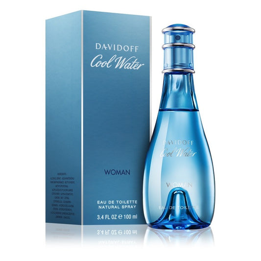 Davidoff Cool Water Woman Eau de Toilette - 100ml for Women