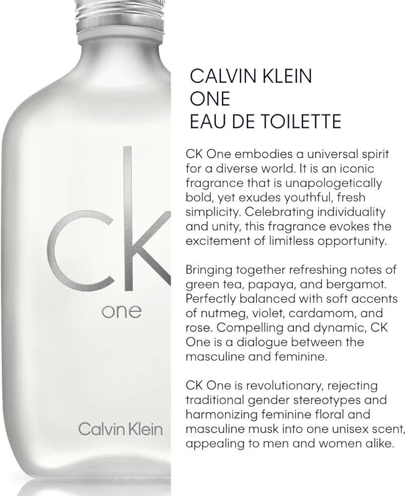 Calvin Klein CK One Eau de Toilette - 100ml | Unisex Fragrance