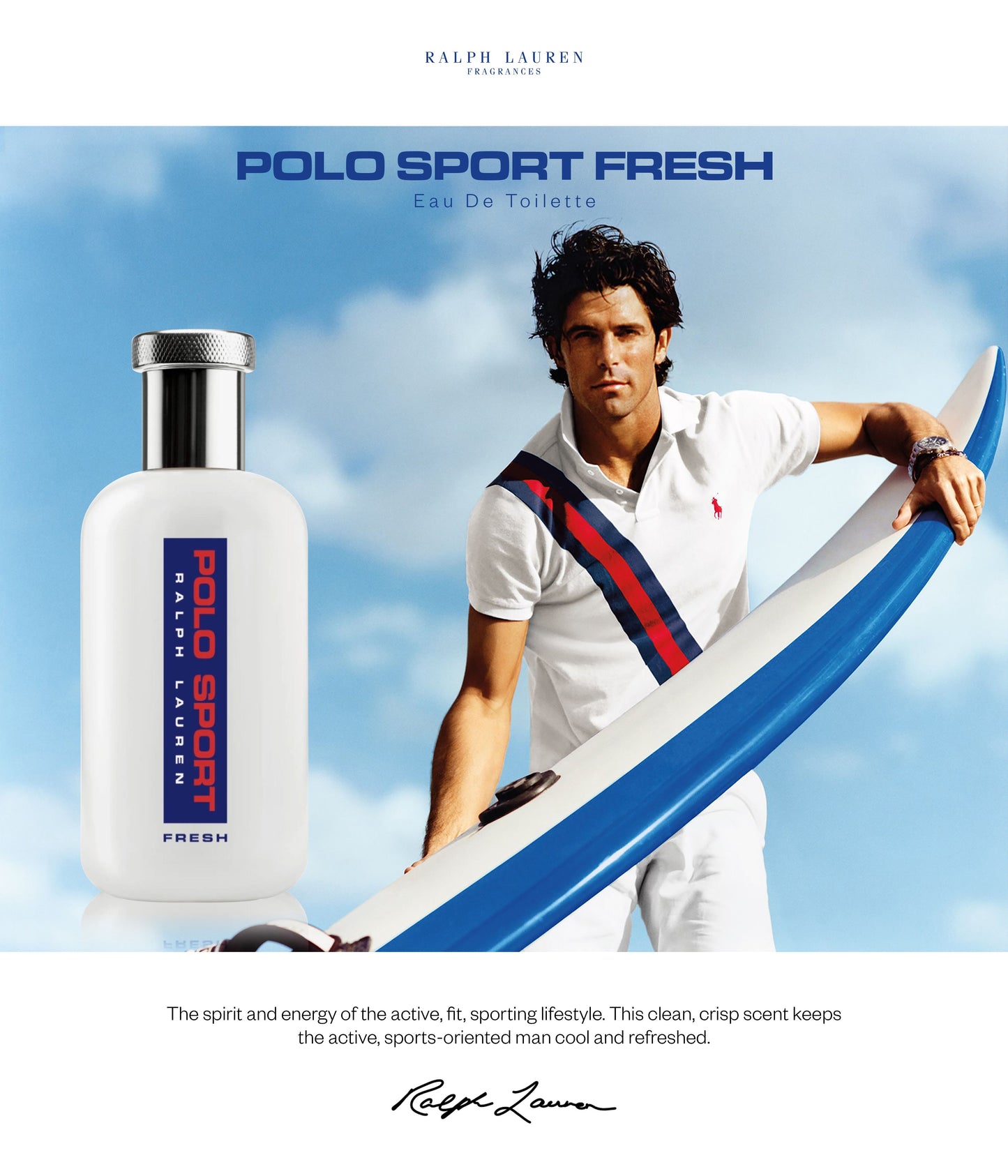 Ralph Lauren Polo Sport Fresh Eau de Toilette - 125ml for Men