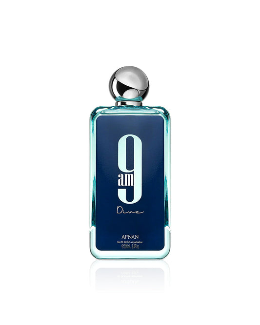 Afnan 9 AM Dive Eau de Parfum - Fresh Aquatic Fragrance - 100ml