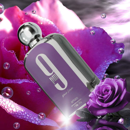 Afnan 9 PM Pour Femme Eau de Parfum - Luxury Women's Fragrance - 100ml