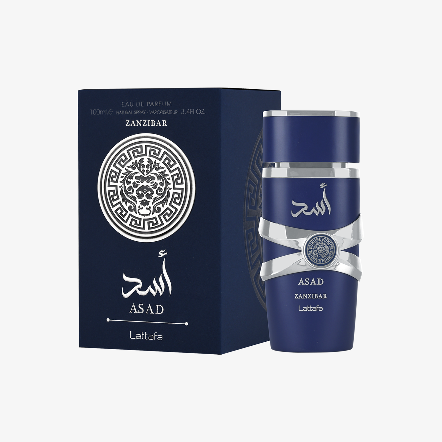 Lattafa Asad Zanzibar - Eau de Parfum Blue Edition for Men - 100ml