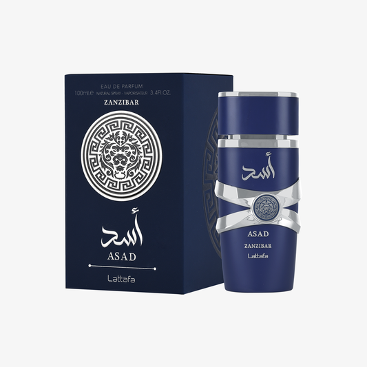 Lattafa Asad Zanzibar - Eau de Parfum Blue Edition for Men - 100ml