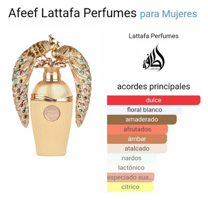 Lattafa Afeef Eau de Parfum - Luxury Arabic Fragrance - 100ml