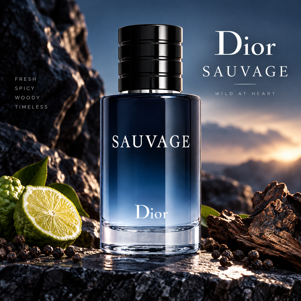 Dior Sauvage Eau de Toilette – Fresh, Spicy & Woody Men's Fragrance
