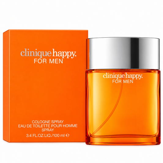 Clinique Happy for Men Eau de Toilette 100ml – Men's Fragrance