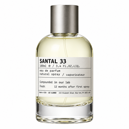 Le Labo Santal 33 Eau de Parfum 100ml –  Unisex Fragrance