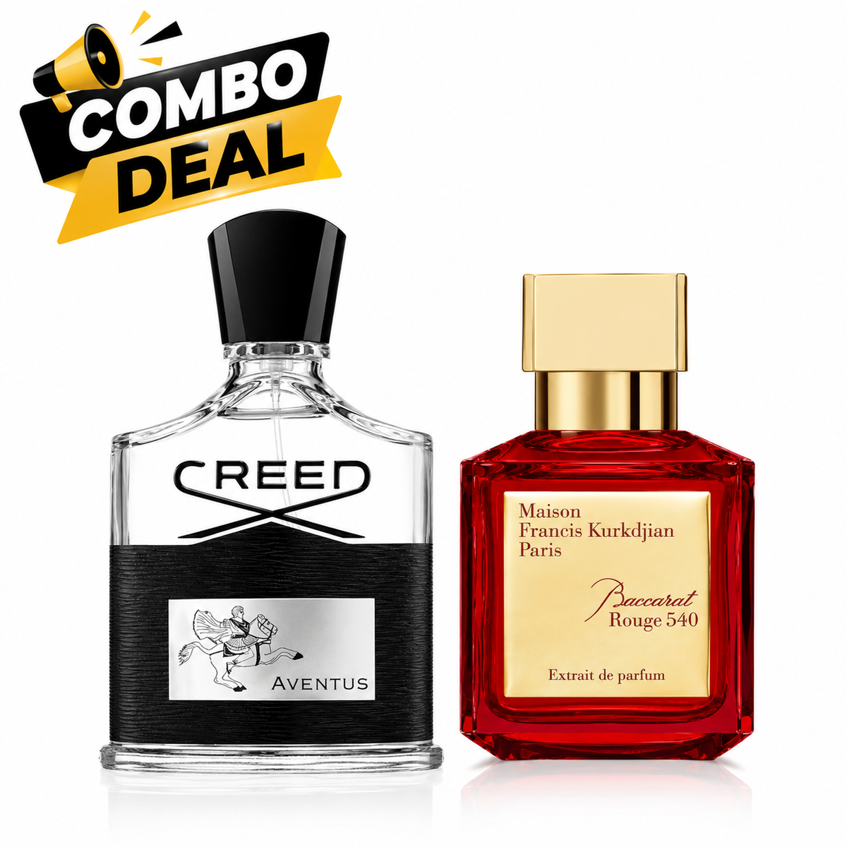 Creed Aventus & Baccarat Rouge 540 Extrait Combo Deal – Ultra-Luxury Fragrance Set