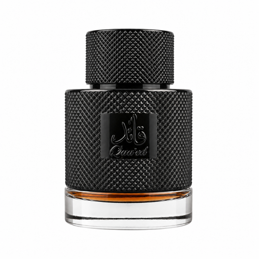 Lattafa Qaa'ed Al Shabaab Eau de Parfum - Luxury Leather & Oud Fragrance - 100ml