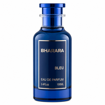 Bharara Bleu Eau de Parfum - Long-Lasting Fresh Men's Fragrance - 100ml