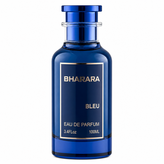 Bharara Bleu Eau de Parfum - Long-Lasting Fresh Men's Fragrance - 100ml