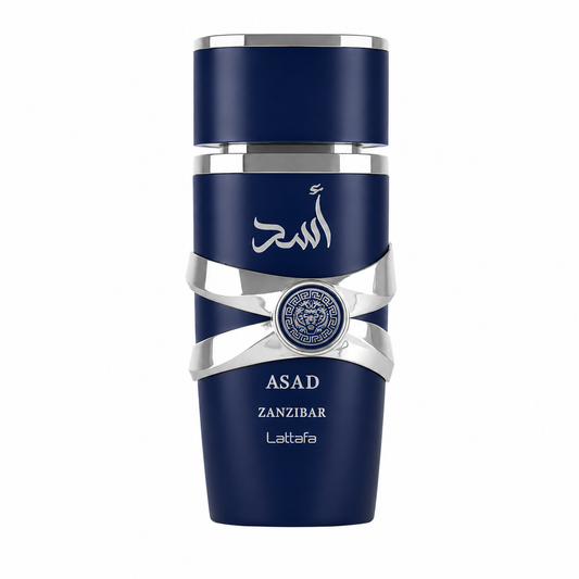 Lattafa Asad Zanzibar - Eau de Parfum Blue Edition for Men - 100ml