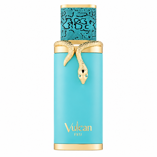 French Avenue Vulcan Feu Eau de Parfum - Luxury Unisex Fragrance with Snake Emblem - 100ml