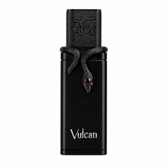 French Avenue Vulcan Black Eau de Parfum - Luxury Unisex Fragrance with Snake Emblem - 100ml