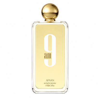 Afnan 9 AM Eau de Parfum - Fresh & Clean Luxury Fragrance - 100ml