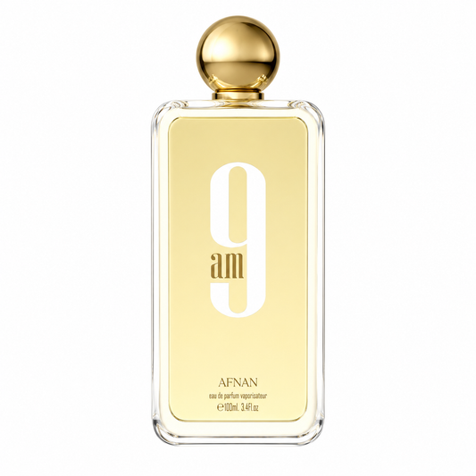 Afnan 9 AM Eau de Parfum - Fresh & Clean Luxury Fragrance - 100ml