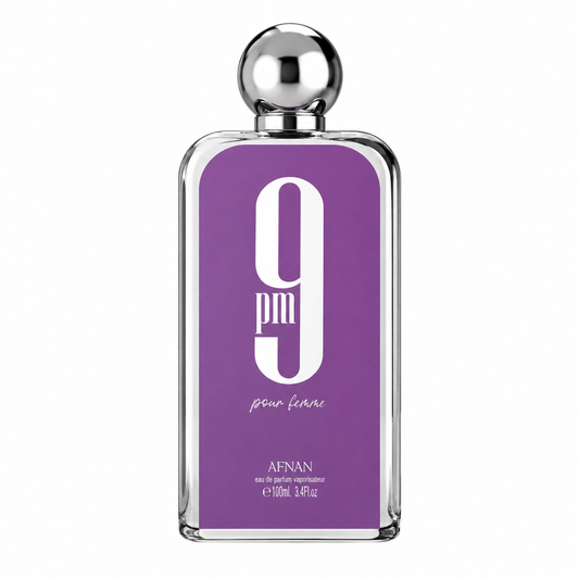 Afnan 9 PM Pour Femme Eau de Parfum - Luxury Women's Fragrance - 100ml