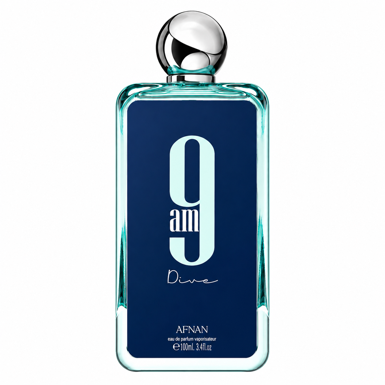 Afnan 9 AM Dive Eau de Parfum - Fresh Aquatic Fragrance - 100ml
