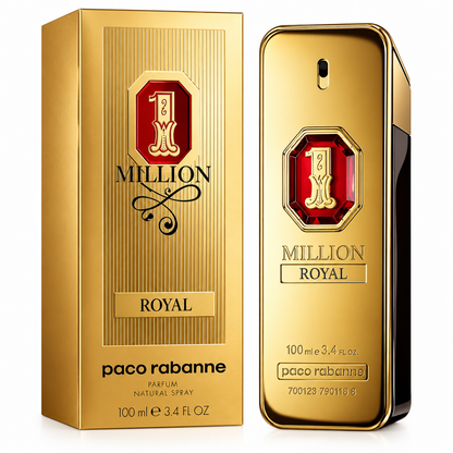 Rabanne 1 Million Royal Parfum for Men – 100ml | Luxury Woody Amber Fragrance