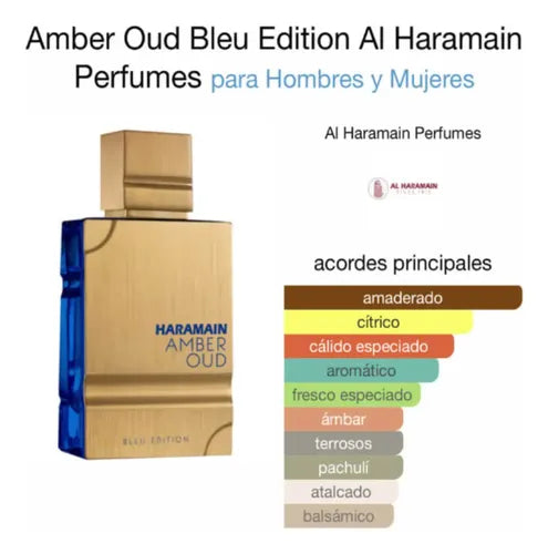 Al Haramain Amber Oud Bleu Edition - Luxury Men's Fragrance - 100ml