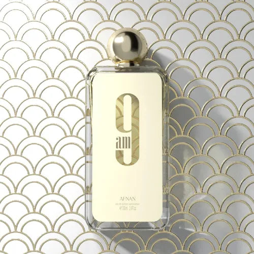 Afnan 9 AM Eau de Parfum - Fresh & Clean Luxury Fragrance - 100ml
