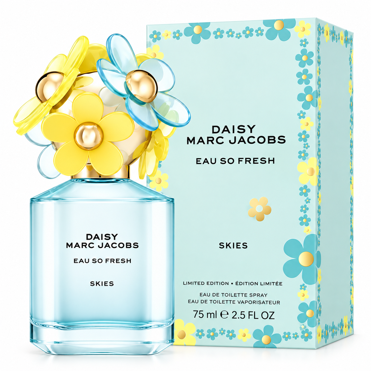 Marc Jacobs Daisy Eau So Fresh Skies Limited Edition – Eau De Toilette 75ml For Women