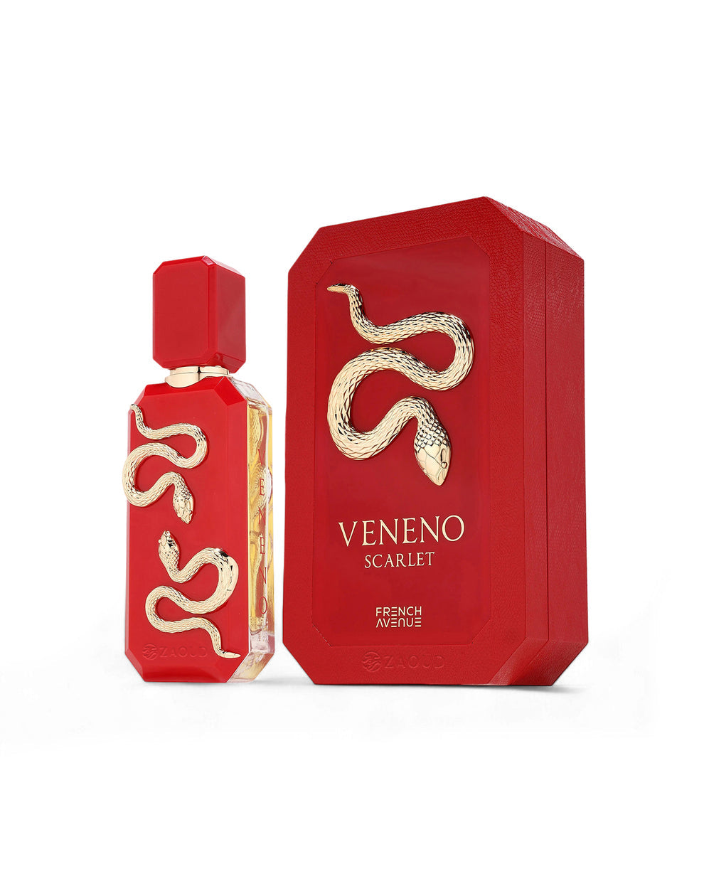French Avenue Veneno Scarlet - Eau de Parfum Premium Red Edition for Women - 100ml