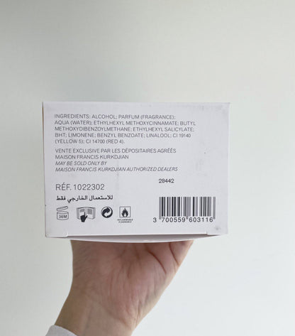 Maison Francis Kurkdjian Baccarat Rouge 540 Eau de Parfum - 70ml | Unisex Fragrance