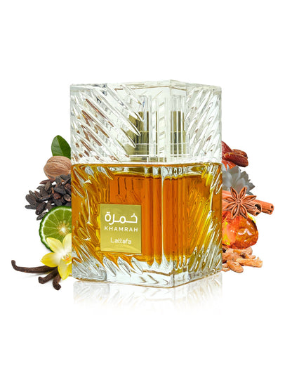 Lattafa Khamrah Eau de Parfum - Luxury Unisex Fragrance - 100ml