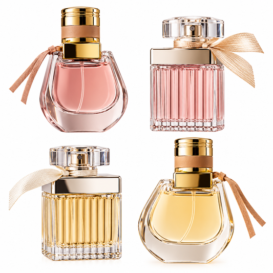 Chloé 4-Piece Perfume Gift Set for Women – Luxury Eau de Parfum Collection, 30ml Each
