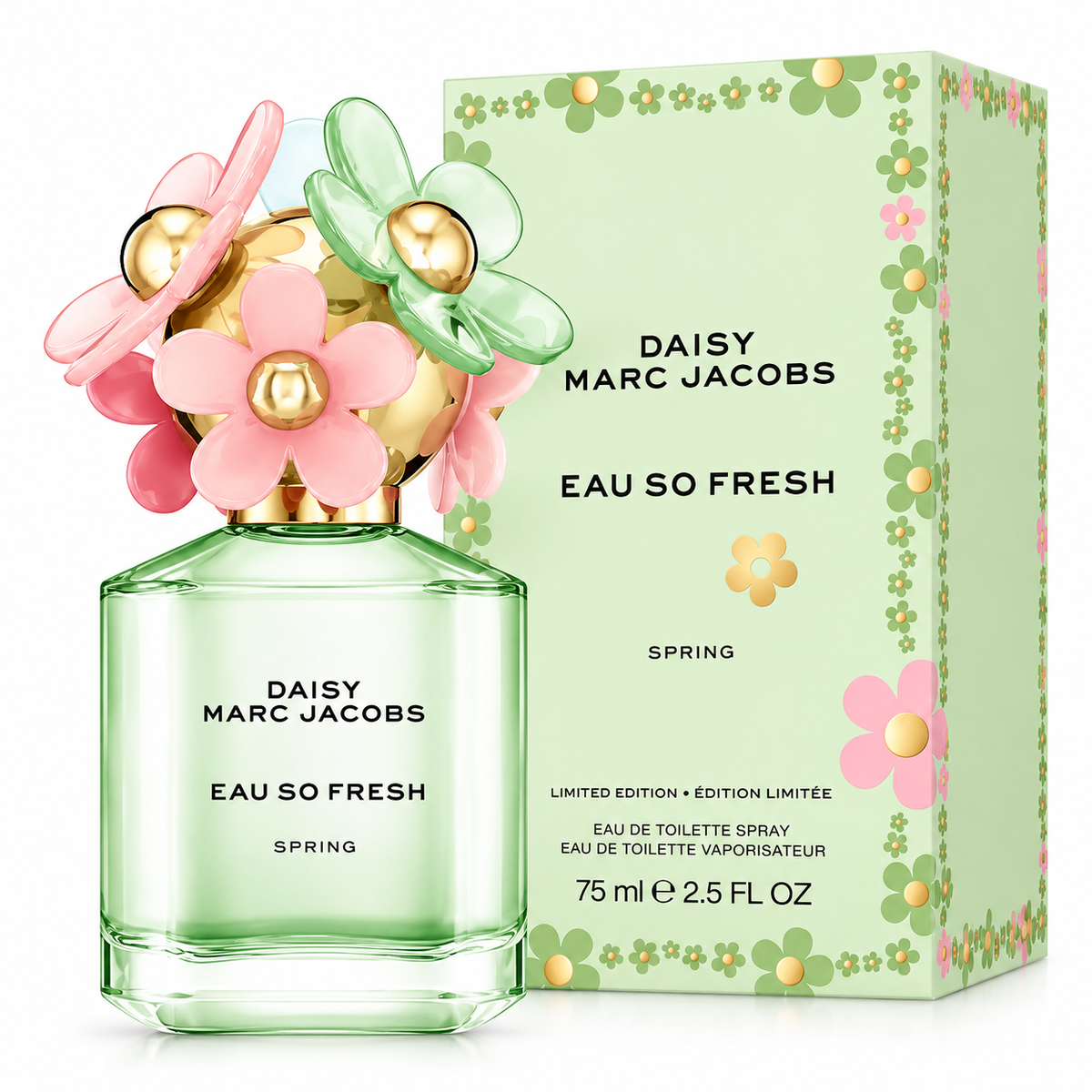 Marc Jacobs Daisy Eau So Fresh Spring Limited Edition – Eau De Toilette 75ml For Women