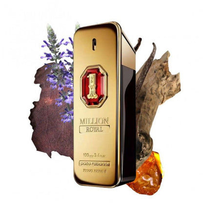 Rabanne 1 Million Royal Parfum for Men – 100ml | Luxury Woody Amber Fragrance