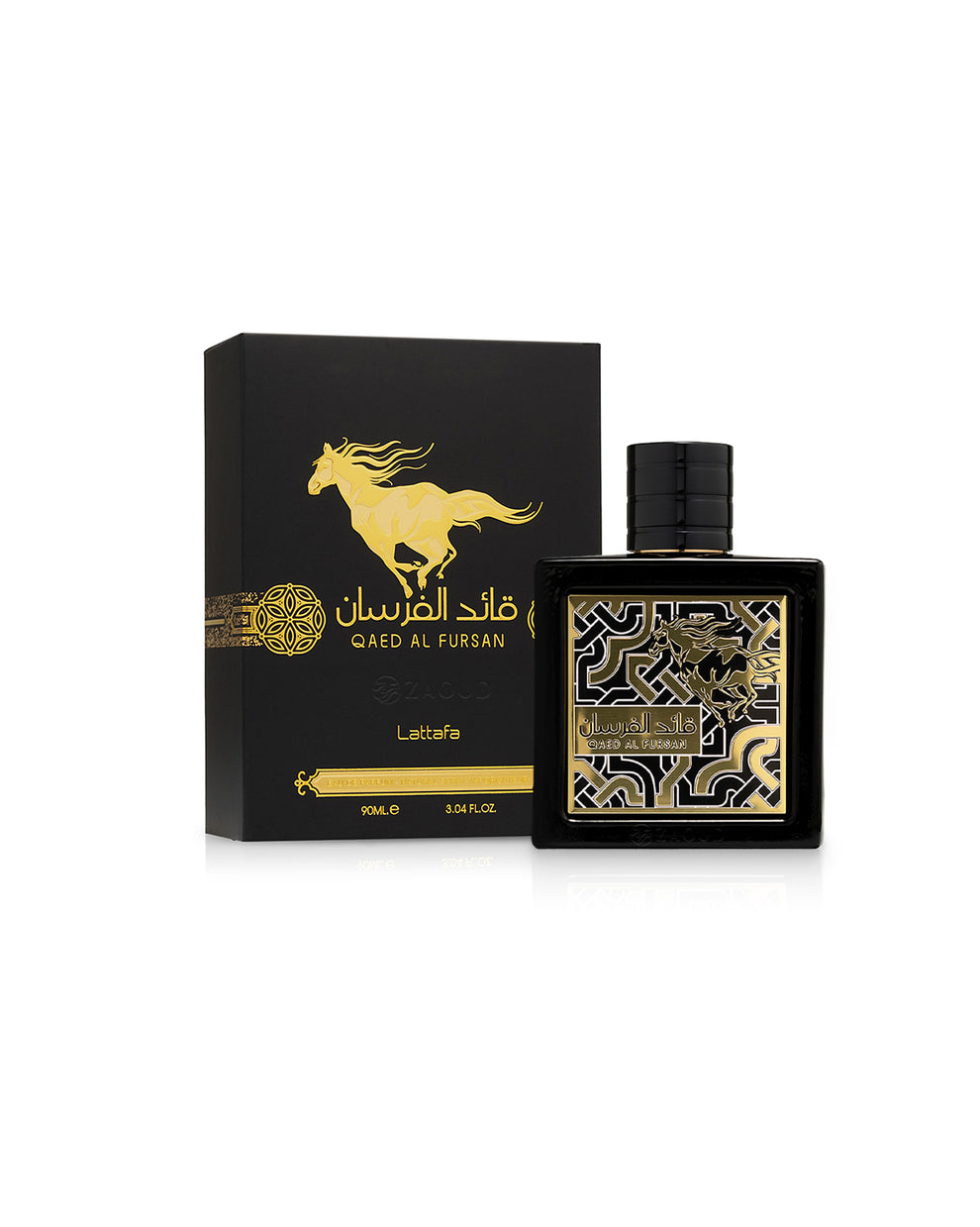 Lattafa Qaed Al Fursan Black - Eau de Parfum for Men & Women - 90ml