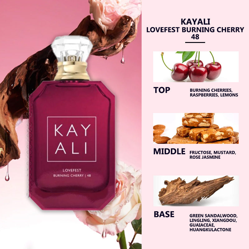 KAYALI Lovefest Burning Cherry | 48 Eau de Parfum - 100ml | Unisex Fragrance