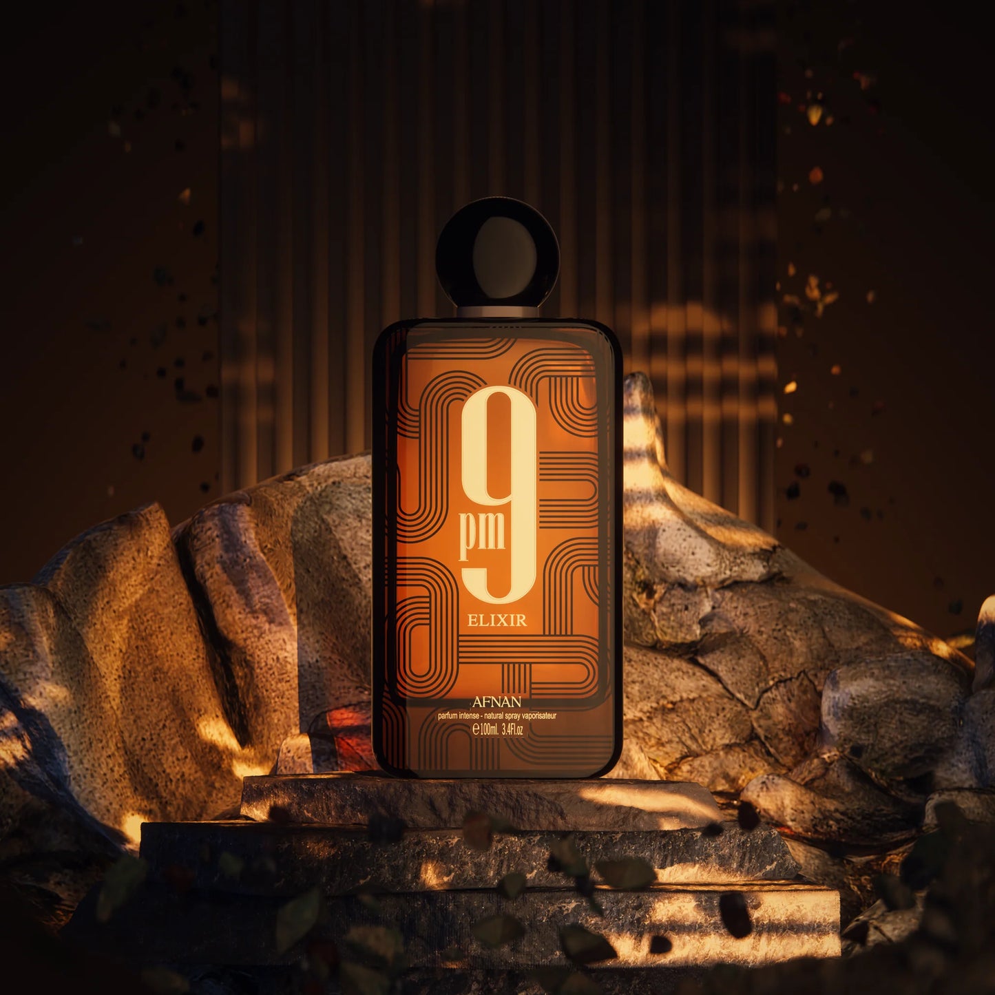 Afnan 9 PM Elixir Parfum Intense - Luxury Unisex Fragrance - 100ml