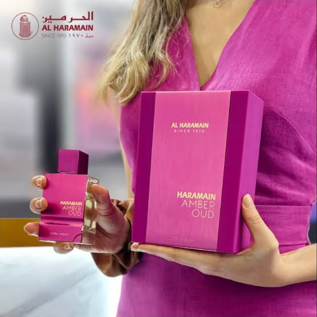 Al Haramain Amber Oud Ultra Voilet Edition - Luxury Unisex Fragrance - 100ml