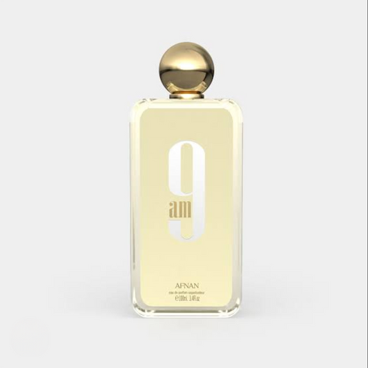 Afnan 9 AM Eau de Parfum - Fresh & Clean Luxury Fragrance - 100ml