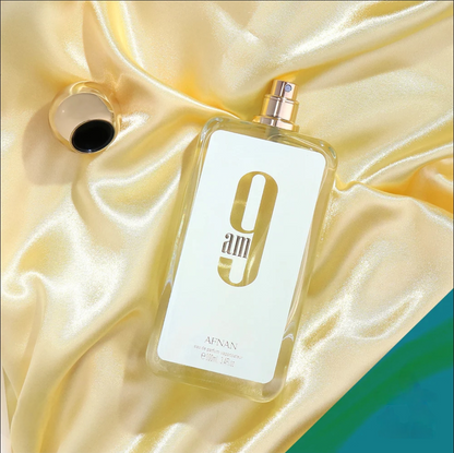 Afnan 9 AM Eau de Parfum - Fresh & Clean Luxury Fragrance - 100ml