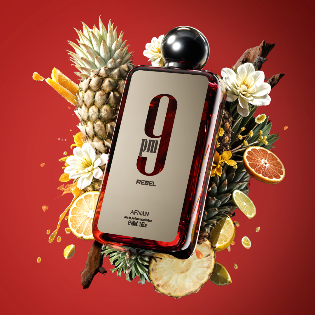 Afnan 9 PM Rebel Eau de Parfum - Intense Luxury Fragrance - 100ml